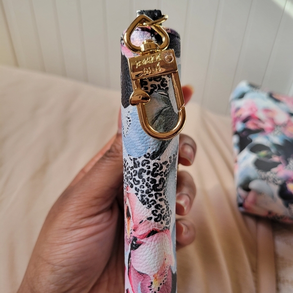 Betsy Johnson Wristlet with Matching Wallet - Picture 6 of 8